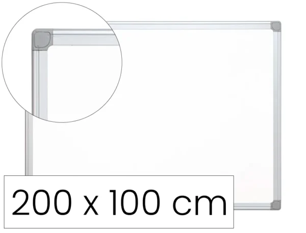 Tableau Blanc Magnétique 200 x 100 cm
