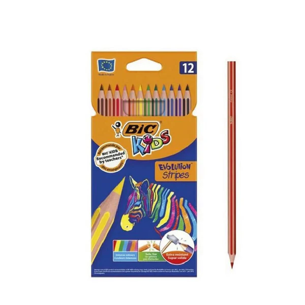 Pochette de 12 crayons de couleur BIC