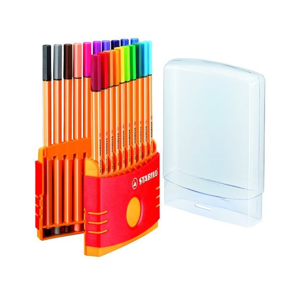 Etui colorparade de 20 feutres Point 88 Stabilo