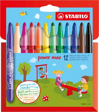 Feutre de coloriage pointe extra large STABILO power max